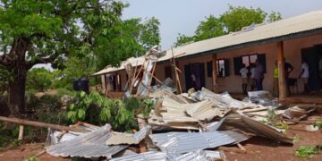 NANDOM: One Dead, Properties Destroyed in Violent Rainstorm